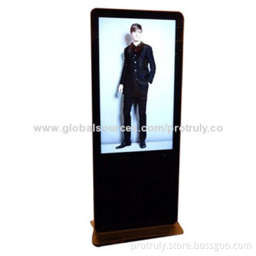 New Design Standalone 46-inch Digital Signage LCD Advertising Display Screen, 1,080P HD Decoding